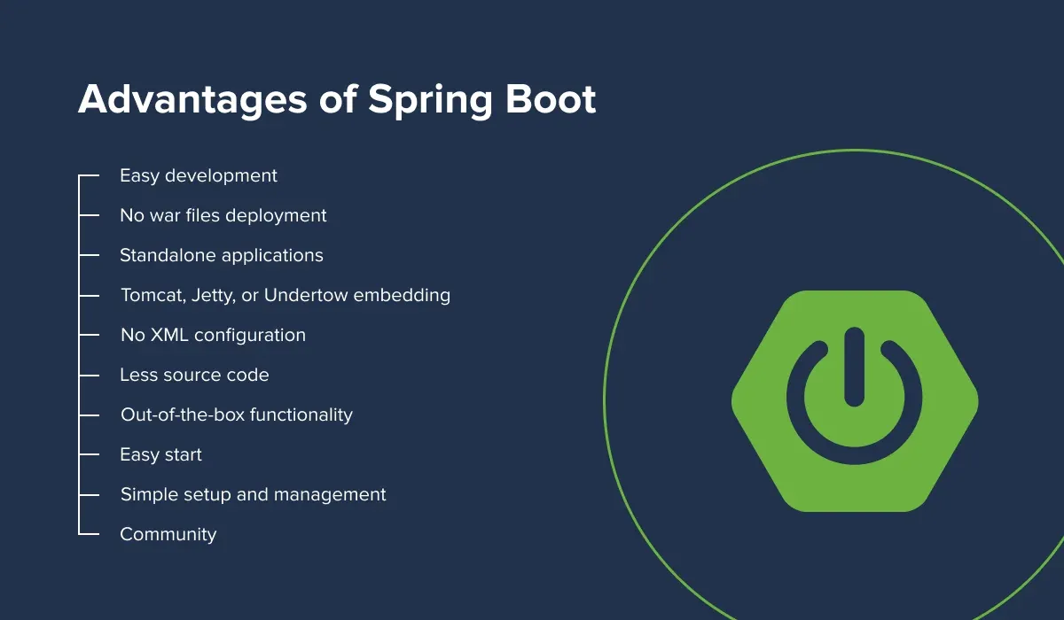 Benefits of using Java Spring Boot for web application development