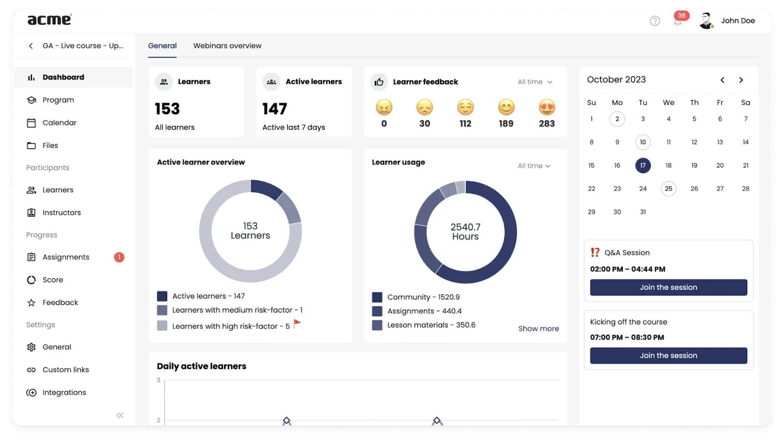 Performance Analytics
