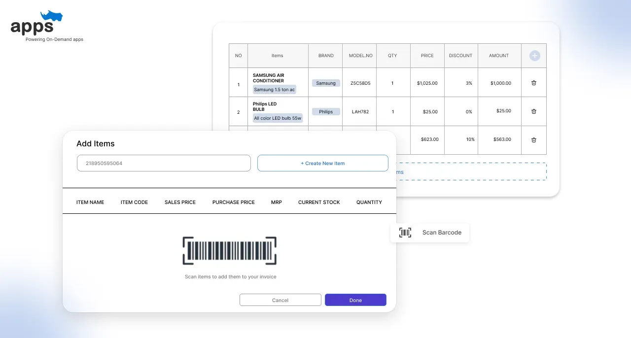 Barcode and RFID Scanning 