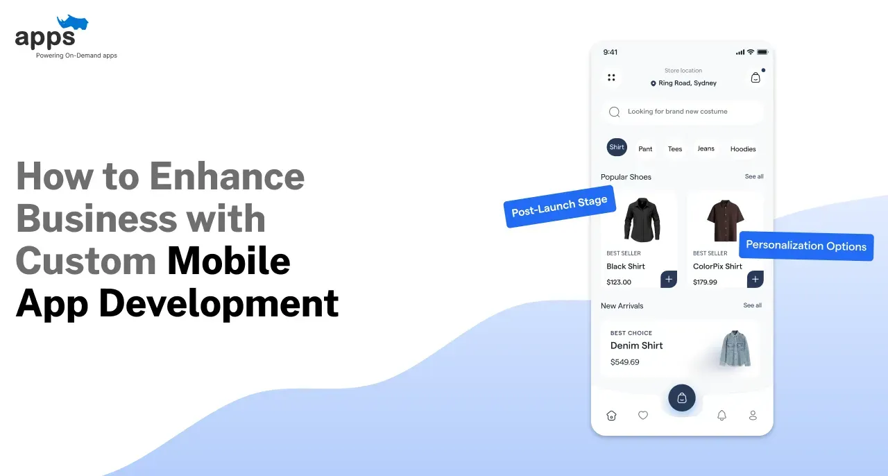 Custom mobile app development company