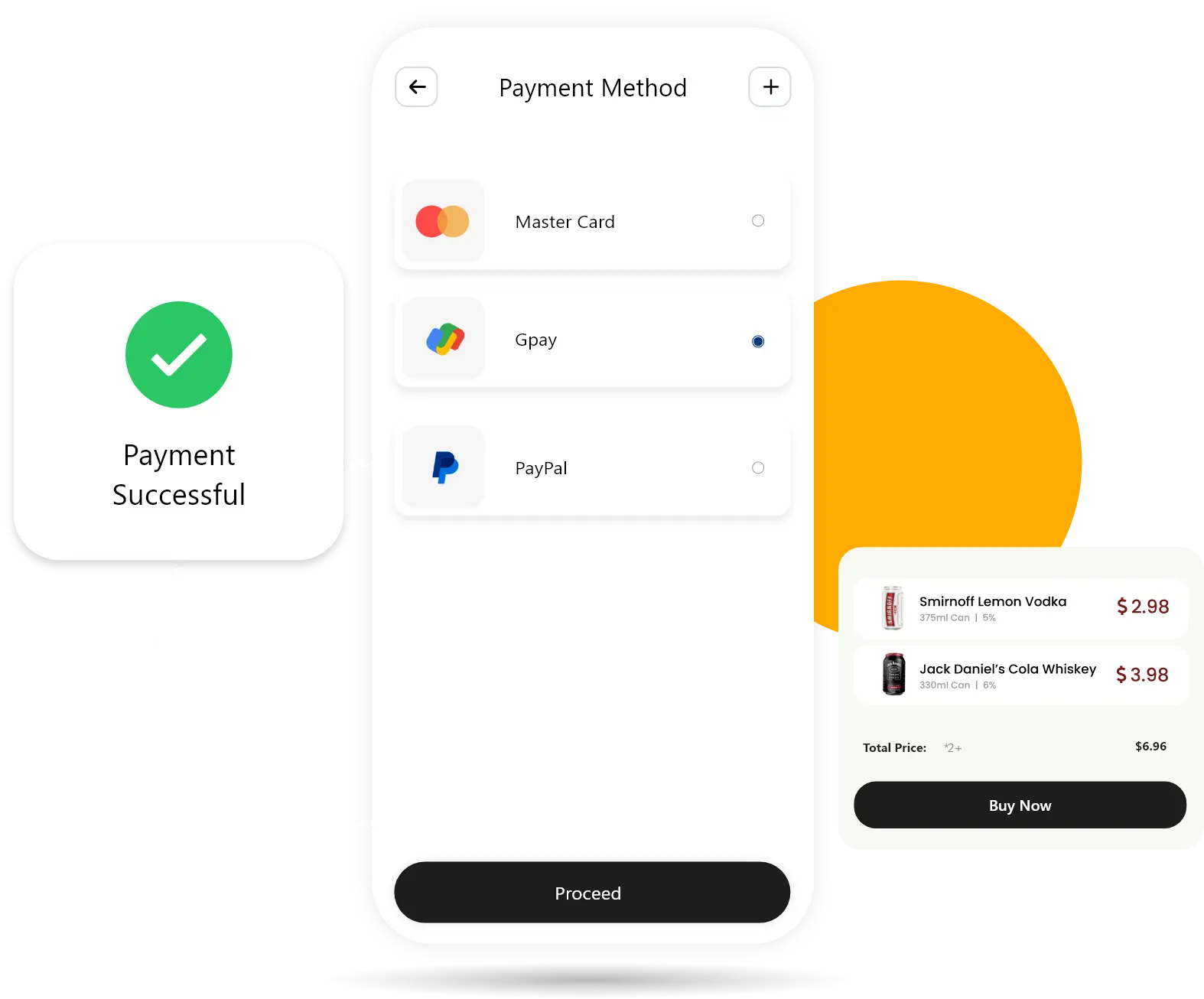 Secure Payment feature in mobile app