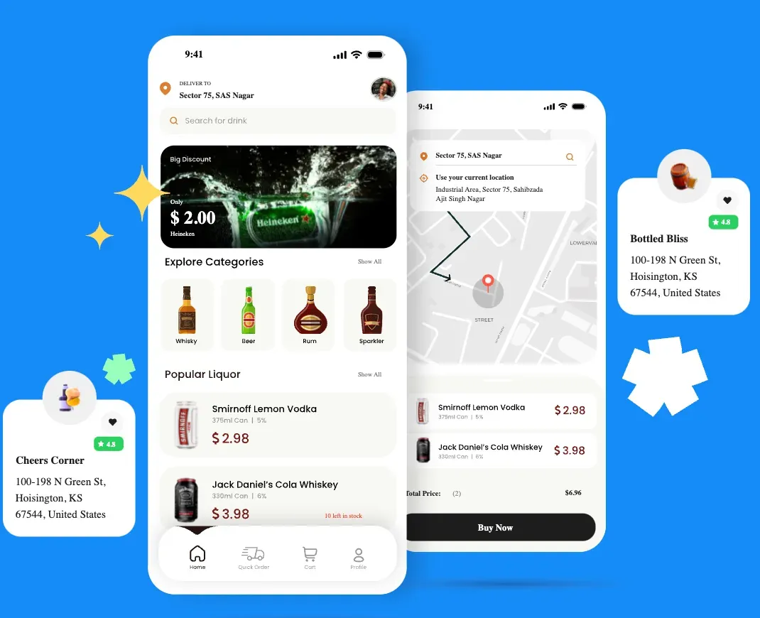 Marketing and Promotional Tools: alochol delivery app features
