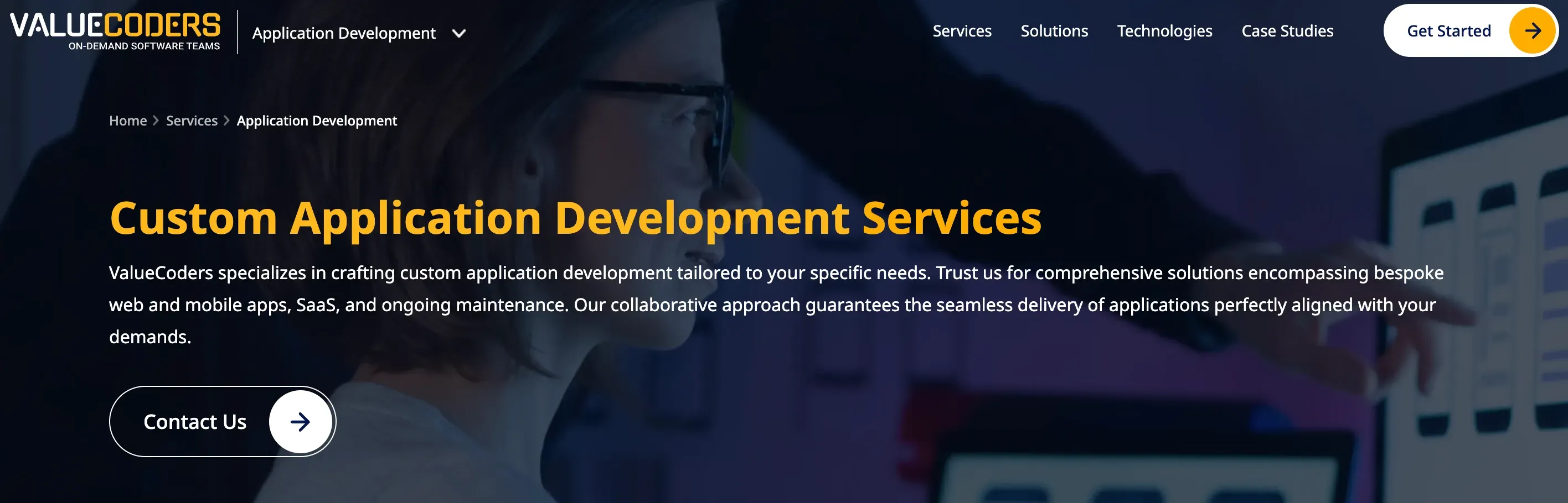 ValueCoders app development