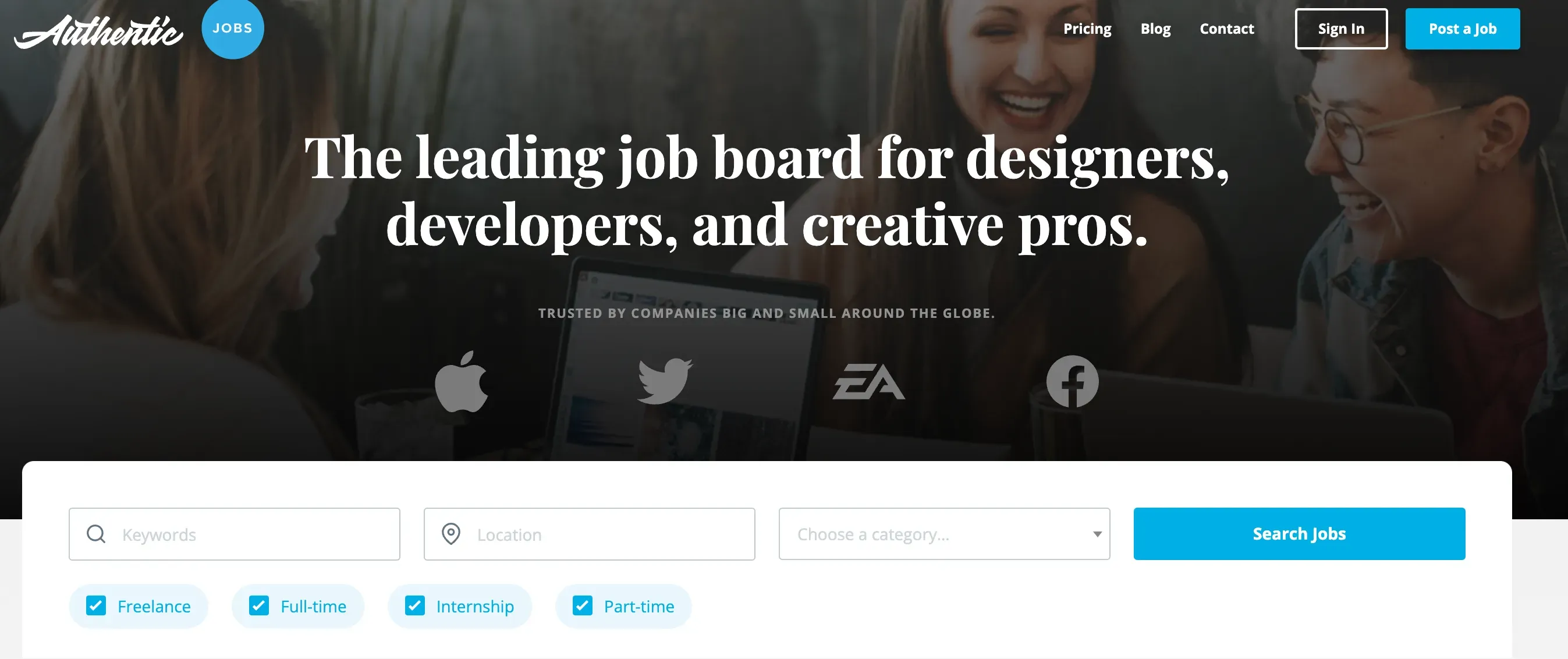 Authentic Jobs