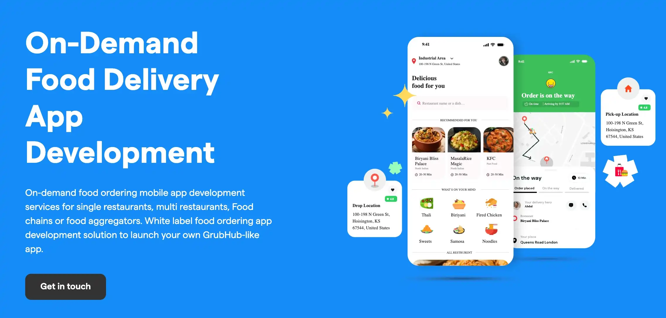 Why should you hire AppsRhino to develop your restaurant food delivery app?