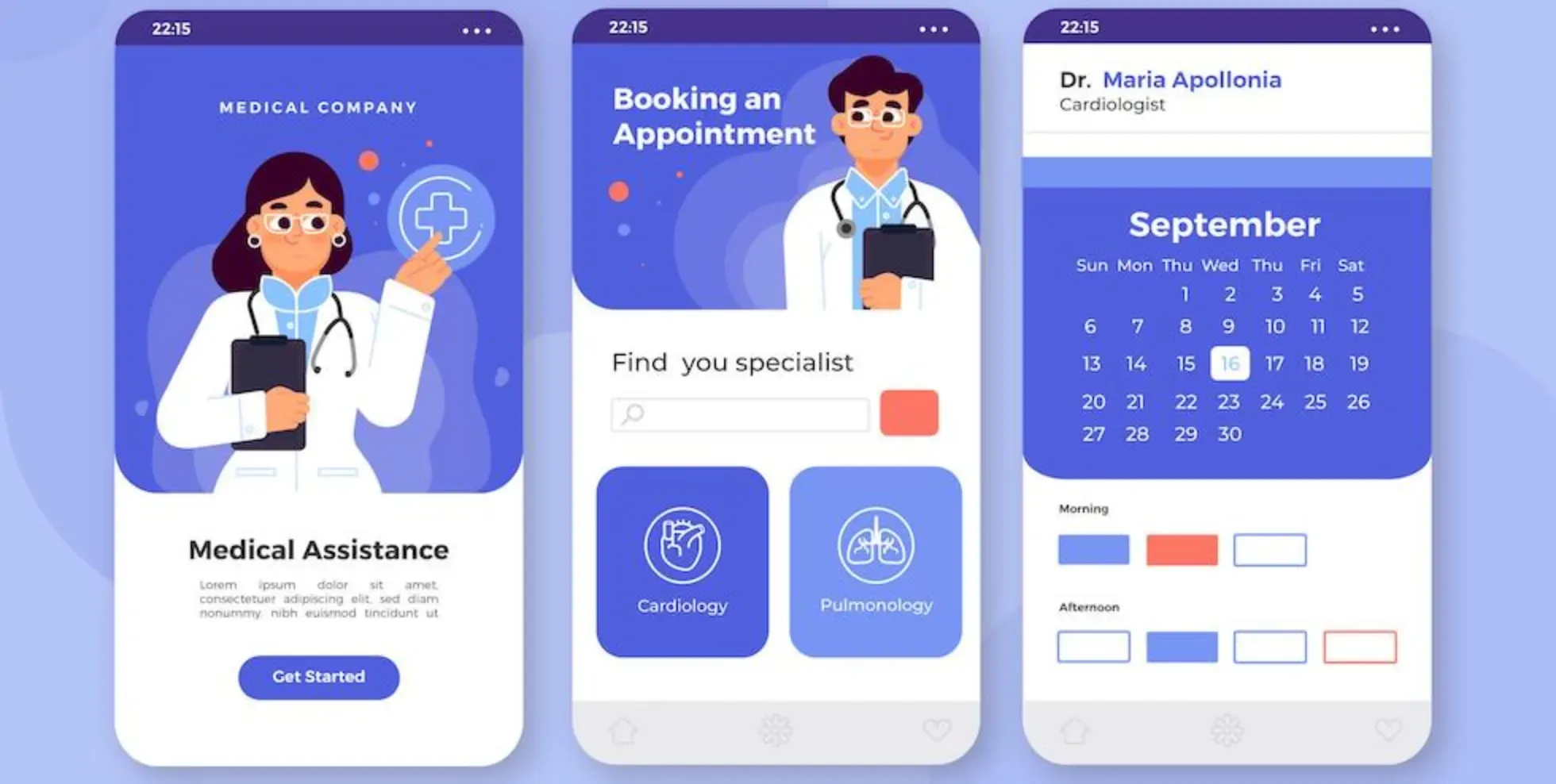 Efficient Appointment Scheduling of doctors