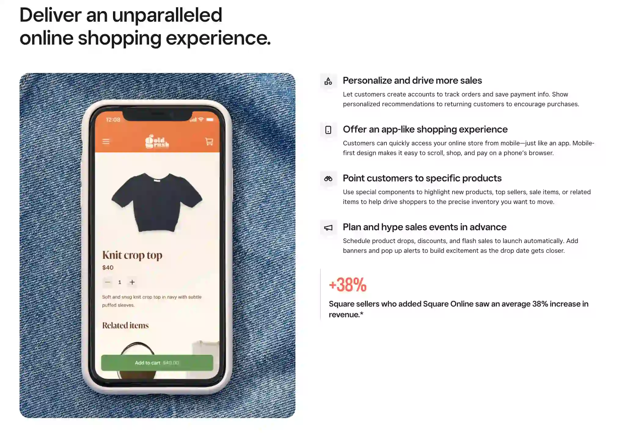 Square Online Store Examples