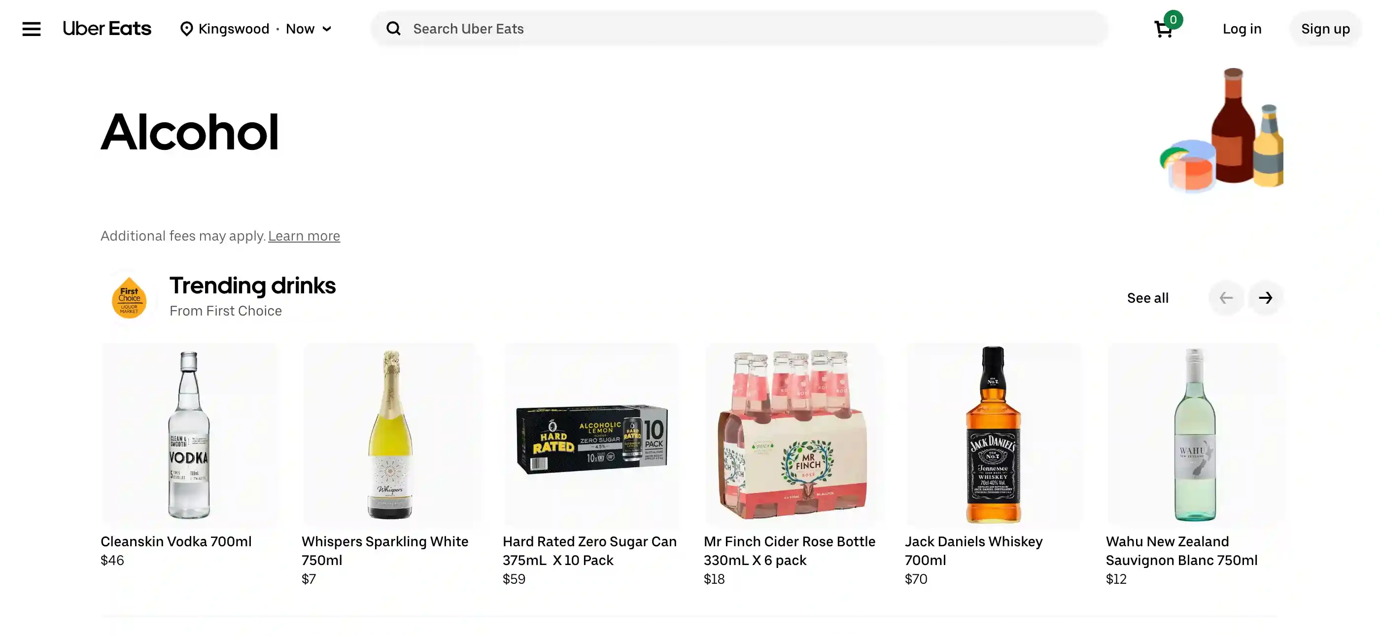Uber Eats (with Leafly)