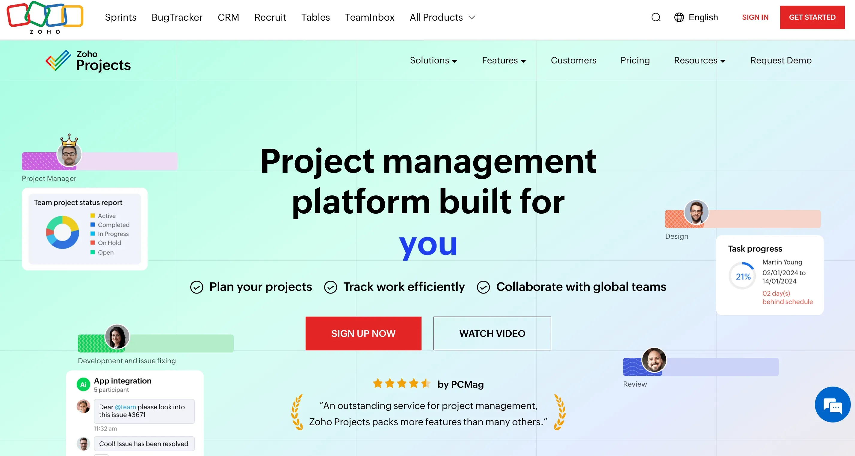 Zoho Projects