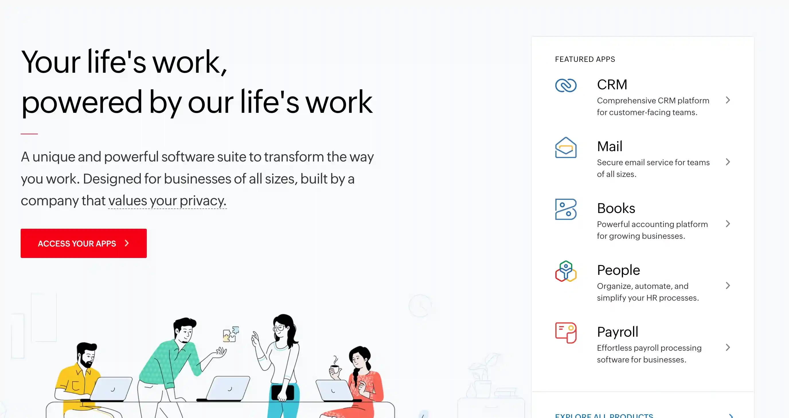  Zoho Creator