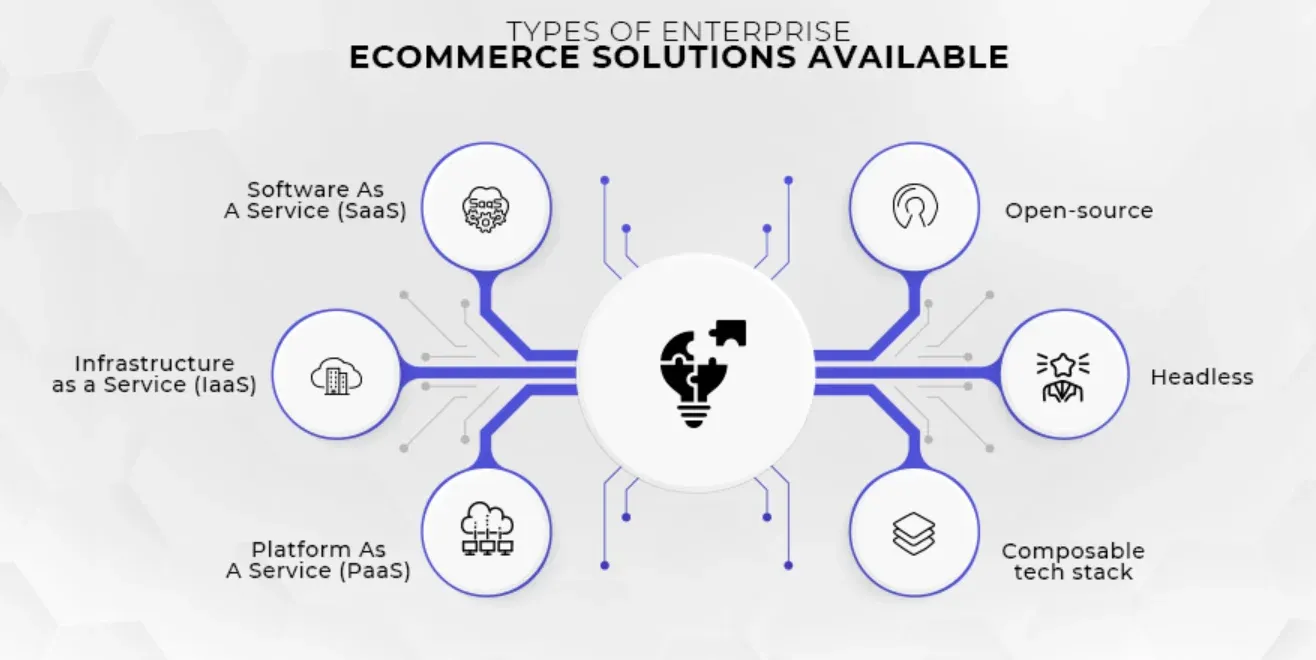 Types of Enterprise Ecommerce Solutions