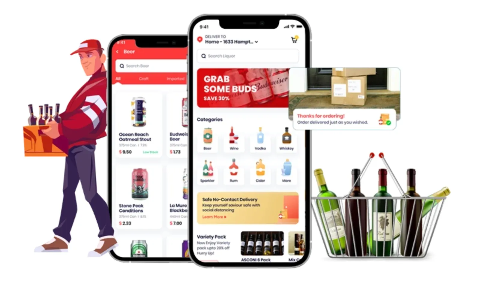 Factors affecting the cost of developing a drizly clone app