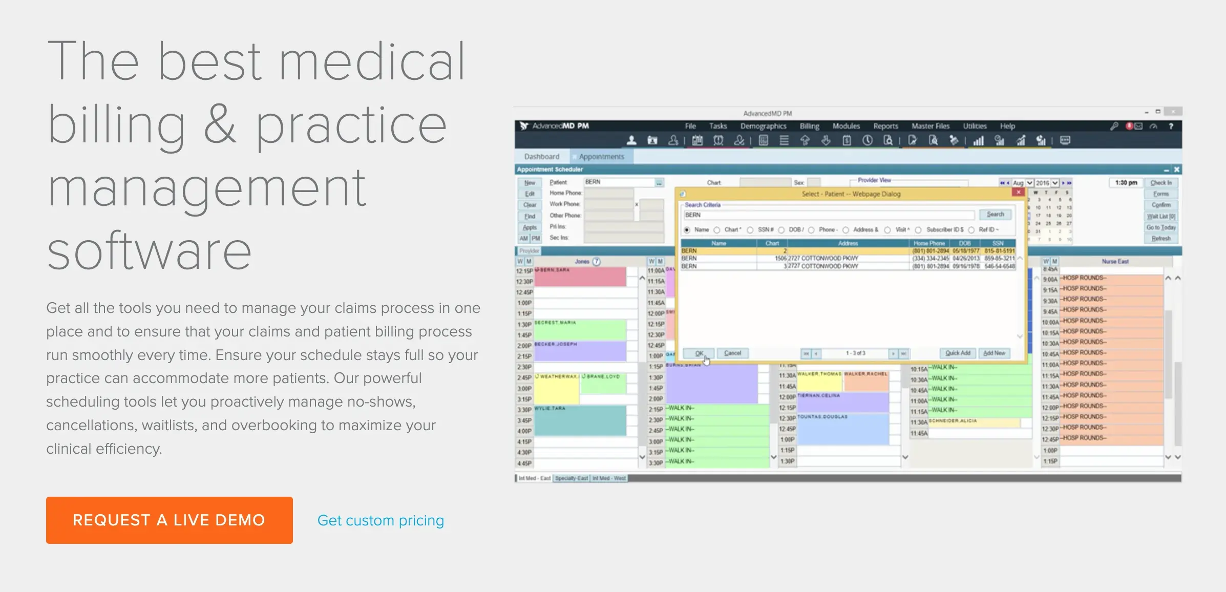 AdvancedMD Medical Billing Software