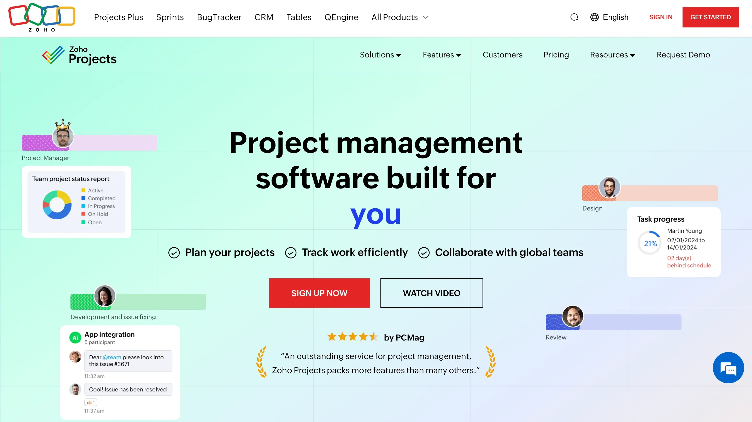 Zoho Projects