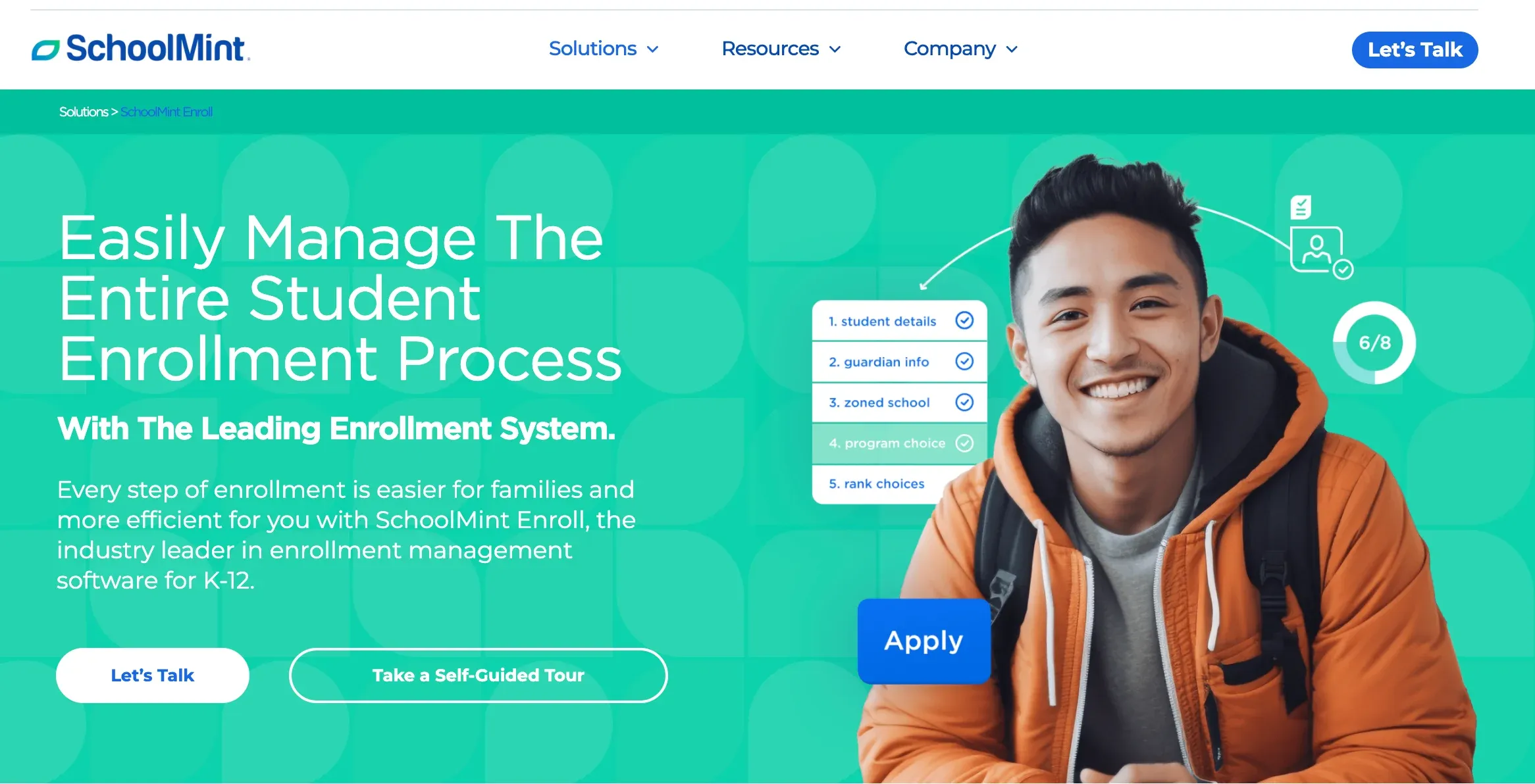 SchoolMint Enroll (K-12)