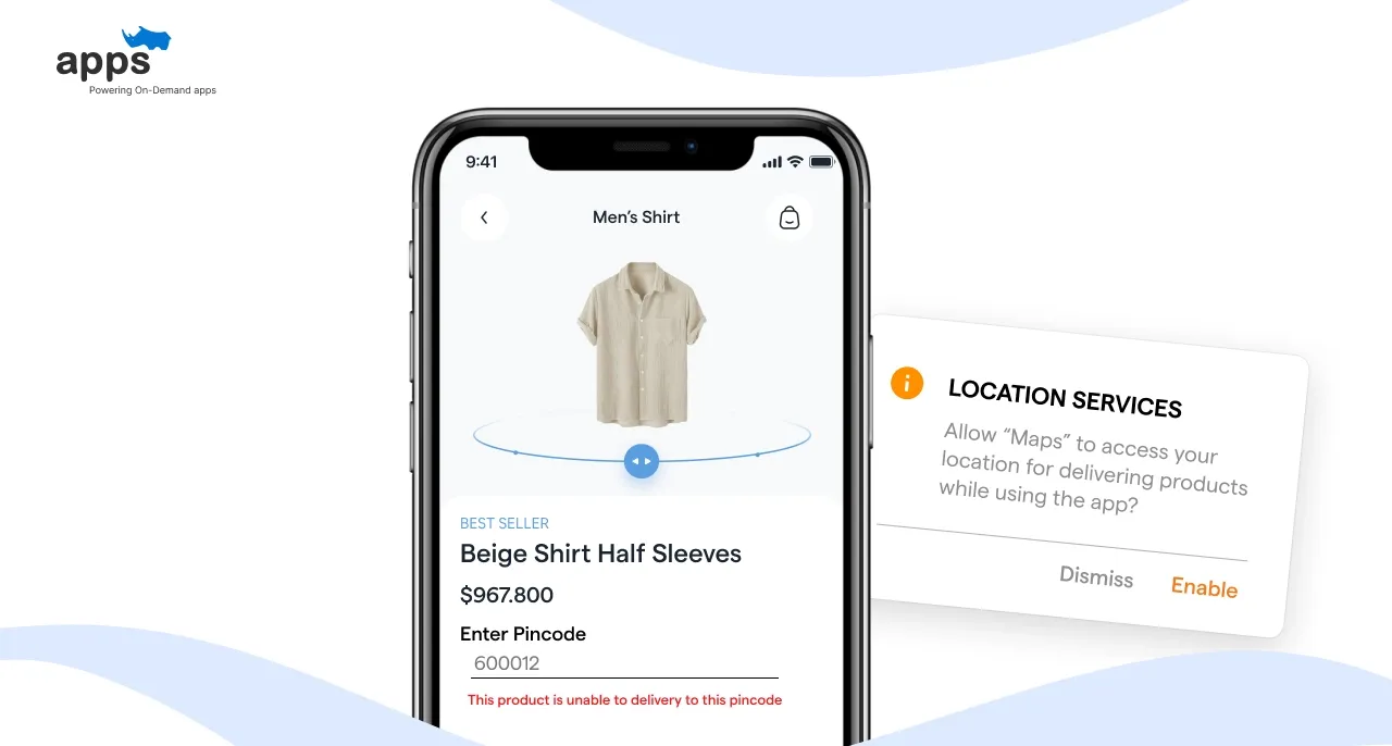 Verifying Whether an Item is Available in Specific Areas