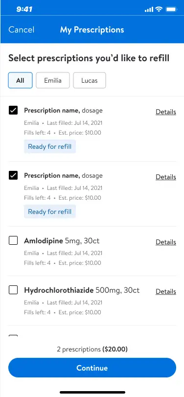 Walmart Pharmacy lets you Collect a Refill from a Different Walmart