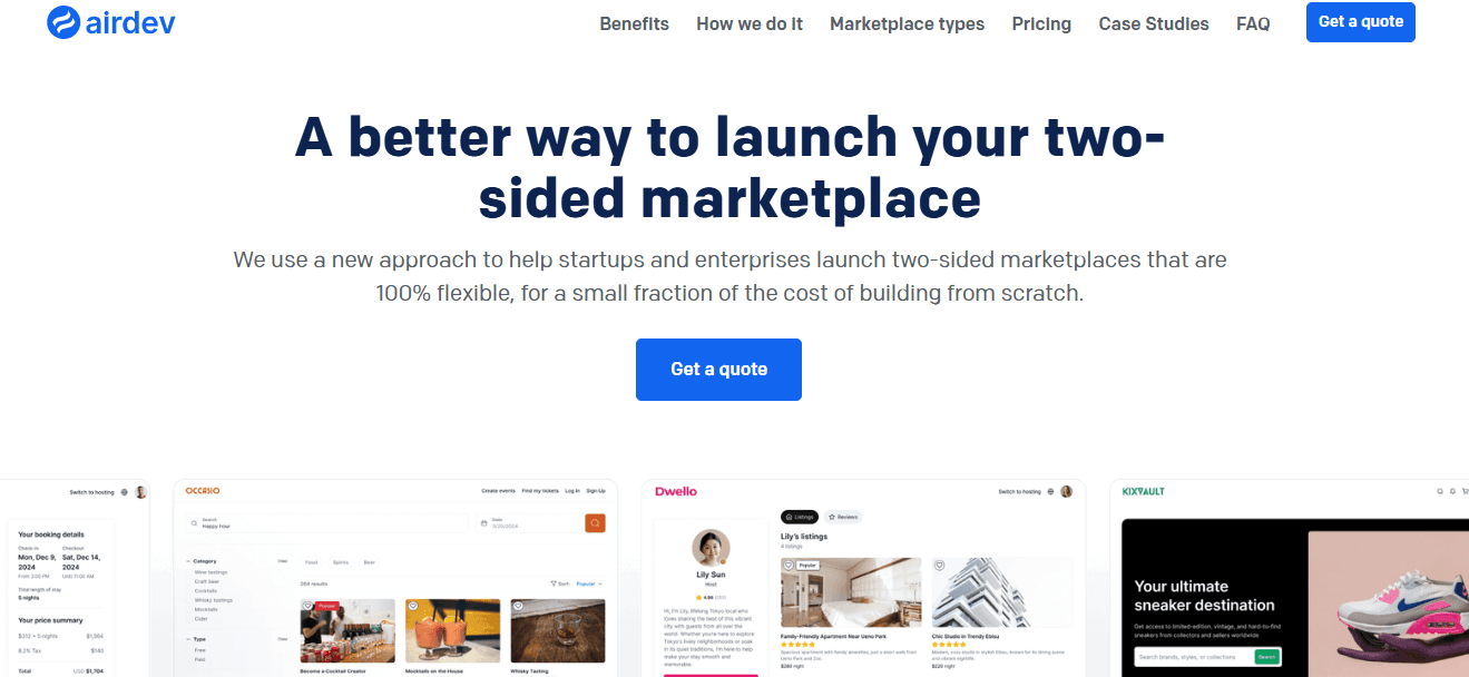 Airdev Marketplace