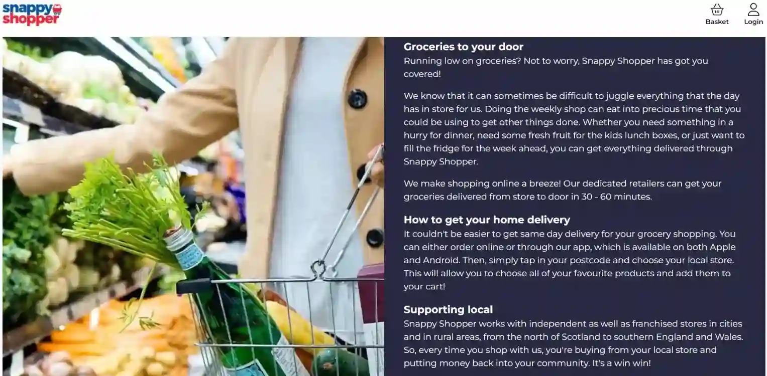 Snappy Shopper's Business Model