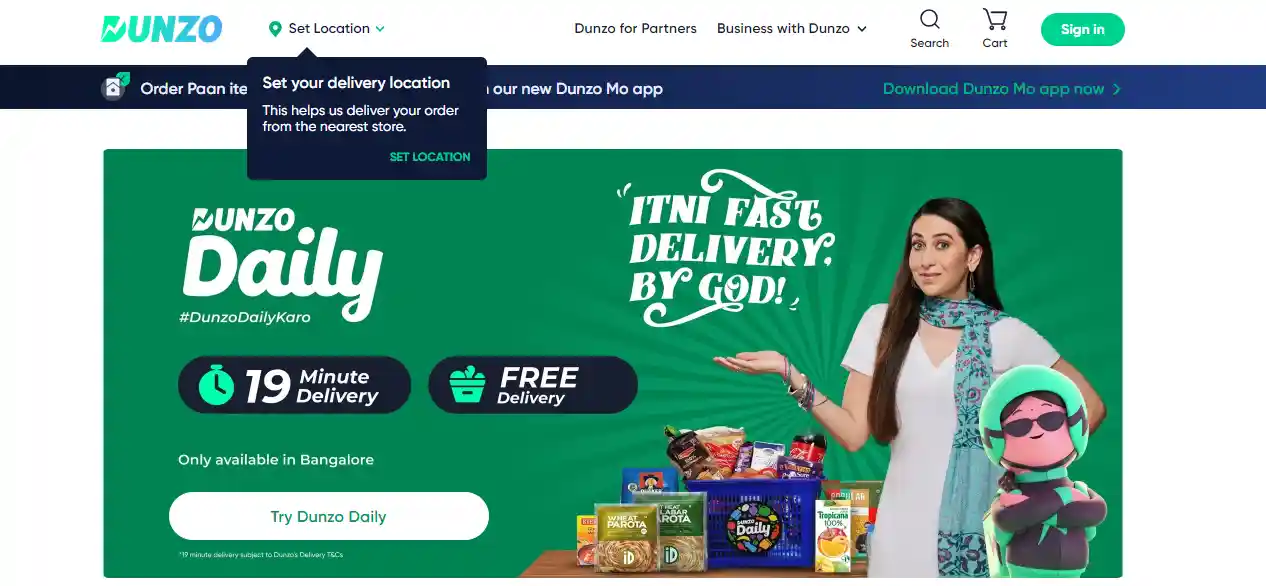 What is Dunzo?