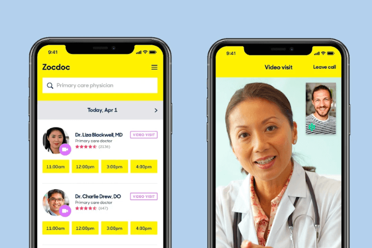 What are the Core Features of an App like Zocdoc?