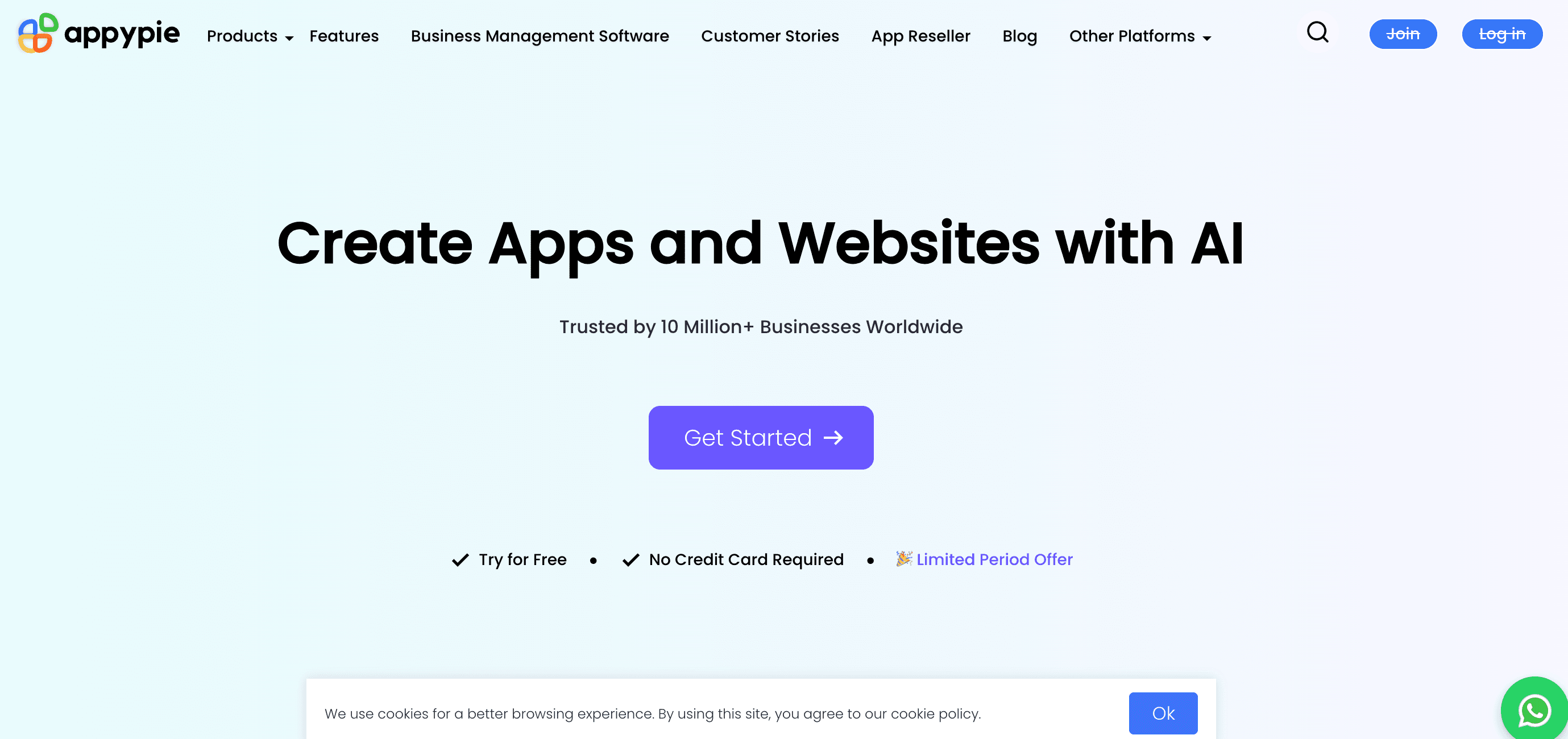 Appy Pie App Builder