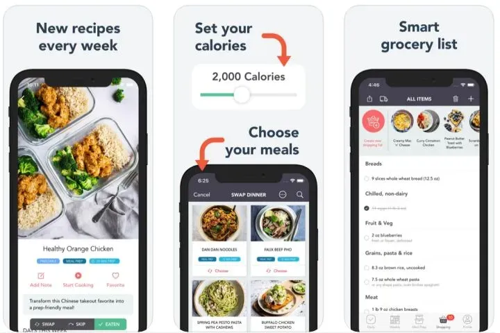 Meal Planning and Nutrition Apps