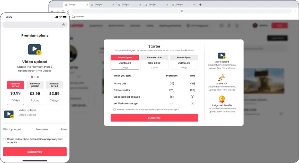 What is the Revenue Model of a Letgo Clone App?