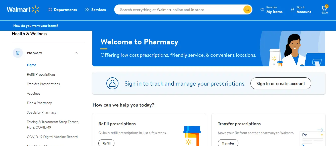 What is Walmart Pharmacy?